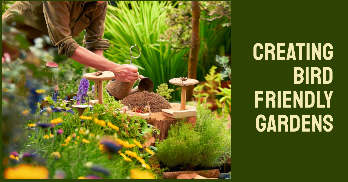 Creating Bird-Friendly Gardens: Tips for Providing Food and Shelter